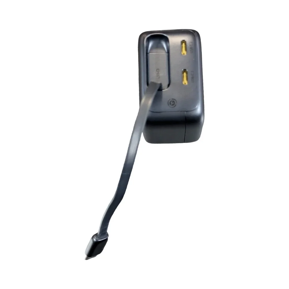 Pp7U Baseus Enercore w/ Single Retractable USB-C Cable Charger 67W Black Read ⬇️
